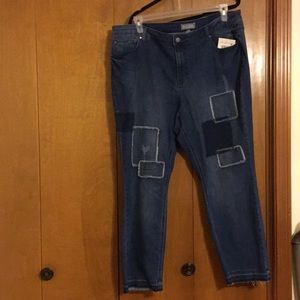 FALLS CREEK PATCHWORK DENIM Jeans